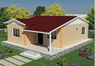 Prefabrik Ev Tek Katlı 68 m² Prefabrik Ev Tek Katlı 68 m²