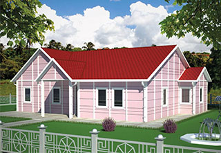 Prefabrik Ev Tek Katlı Lüks 132 m² Prefabrik Ev Tek Katlı Lüks 132 m²